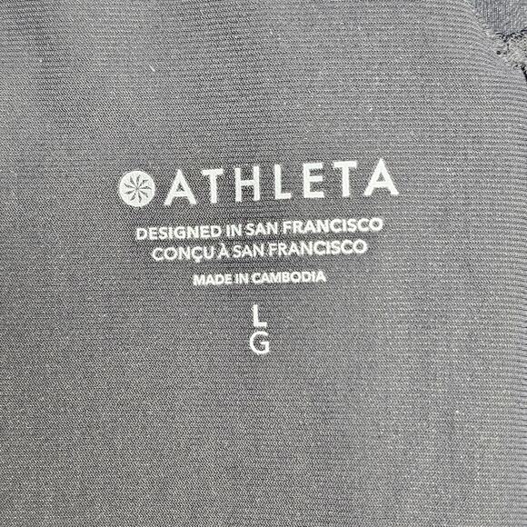 Athleta Seychelles Black One Piece Swimsuit Women's Size Large - Picture 9 of 14